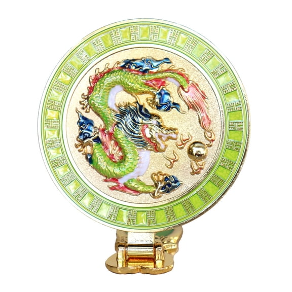 Feng Shui Dragon Mirror with Wish-Granting Mantra