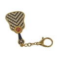 thumbnail image 1 of Feng Shui Empower Mirror Fan Amulet Keychain for Power and Influence, 1 of 1