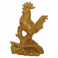 thumbnail image 1 of Golden Rooster Statue, 1 of 1