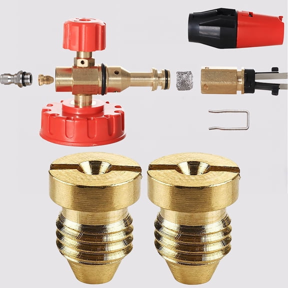 Feng Shui Import Foam Cannon Spray Nozzle for Snow Foam GunHigh Performance Threaded Nozzle for Car WashReplacement Spray Tip for Foam Lances