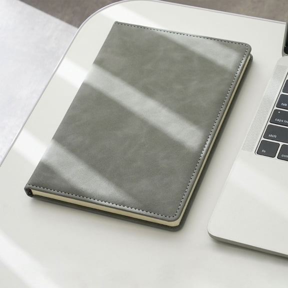 Feng Shui Import PU Leather A5 Notebook with 100gsm Smooth Paper,Skin Friendly Soft Cover for Daily Journaling and Study,Sewn Binding 180 Degree Flat Lay Notebook for Work