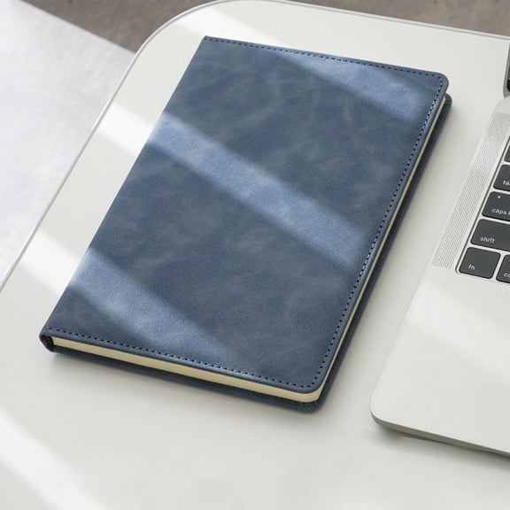 Feng Shui Import PU Leather A5 Notebook with 100gsm Smooth Paper,Skin Friendly Soft Cover for Daily Journaling and Study,Sewn Binding 180 Degree Flat Lay Notebook for Work