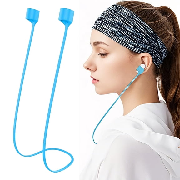 Feng Shui Import Silicone Anti Lost Ear Hook Strap for Bluetooth Headset,Strong Magnetic Sports Lanyard for Earbuds,Soft Neck Strap for Wireless Earphone Accessories