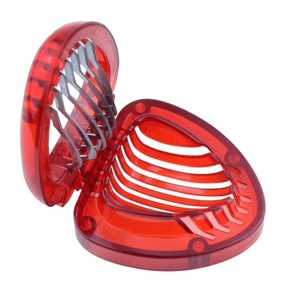 Feng Shui Import Strawberry Slicer for Fruit Preparation,Stainless Steel Fruit Cutter for Strawberries,Melon Slicing Tool for Home Kitchen