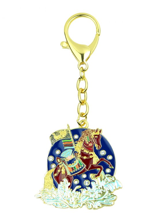 Feng Shui Magical Windhorse Keychain Talisman
