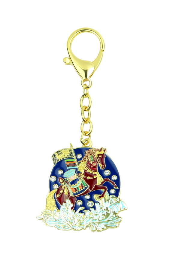 Feng Shui Magical Windhorse Keychain Talisman
