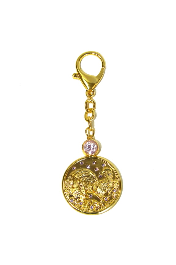 Feng Shui Marriage Saver Amethyst Keychain Amulet