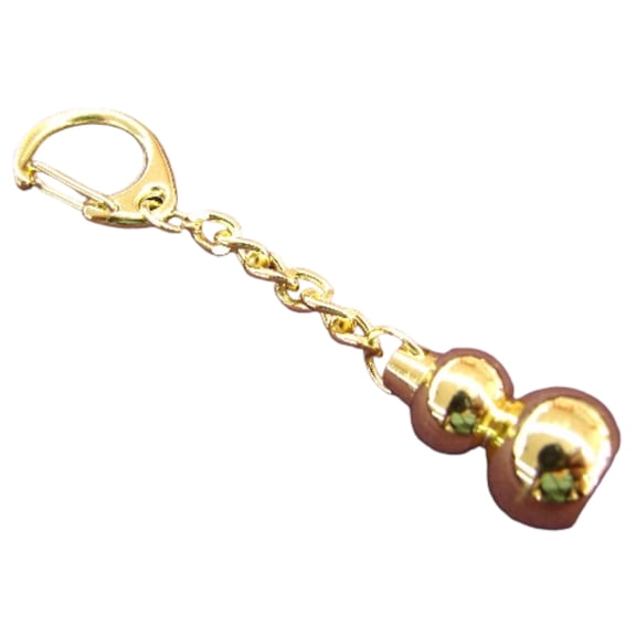 Feng Shui Metal Wu Lou Amulet Keychain
