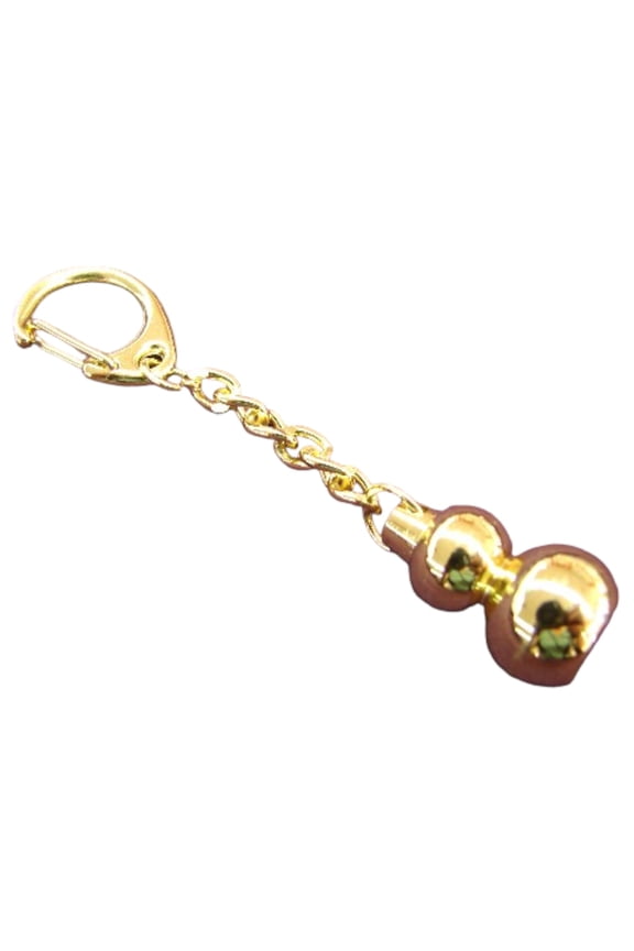Feng Shui Metal Wu Lou Amulet Keychain