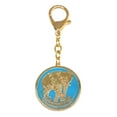 thumbnail image 1 of Feng Shui Mighty Elephant "Always Strong" Amulet Keychain, 1 of 2