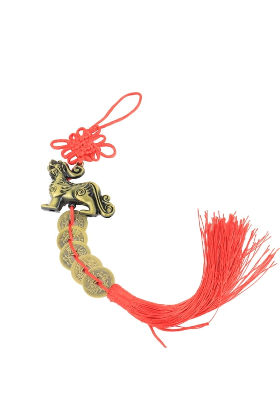 Feng Shui Pi Yao with 5-Coin Lucky Charm