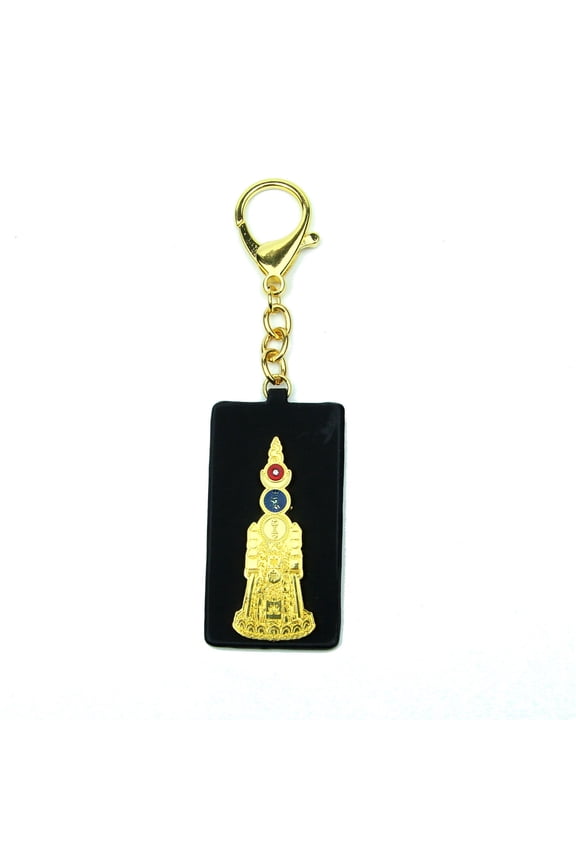 Feng Shui Sun Moon 5 Element Pagoda keychain
