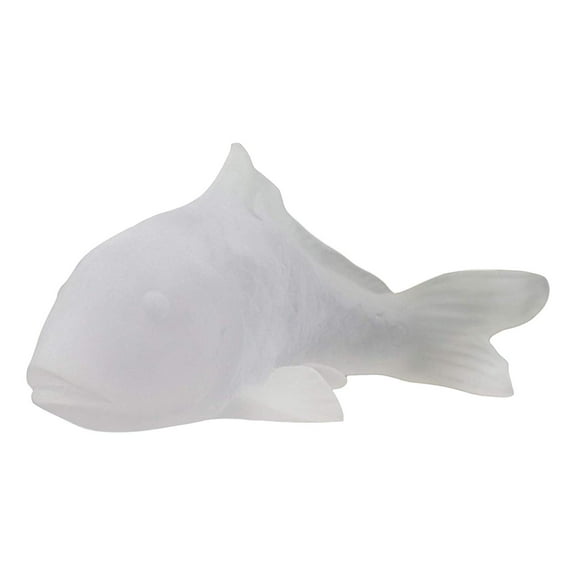 Feng Shui Symbol Of Love Fortune Pond Koi Fish Statue 9"L Acrylic Decor Figurine