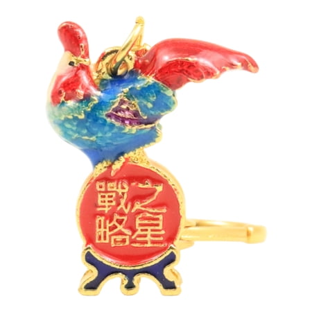 Feng Shui The Strategic Rooster Amulet