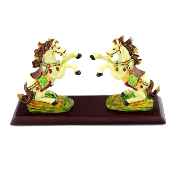 Feng Shui Two Running Horses Chinese Horoscope