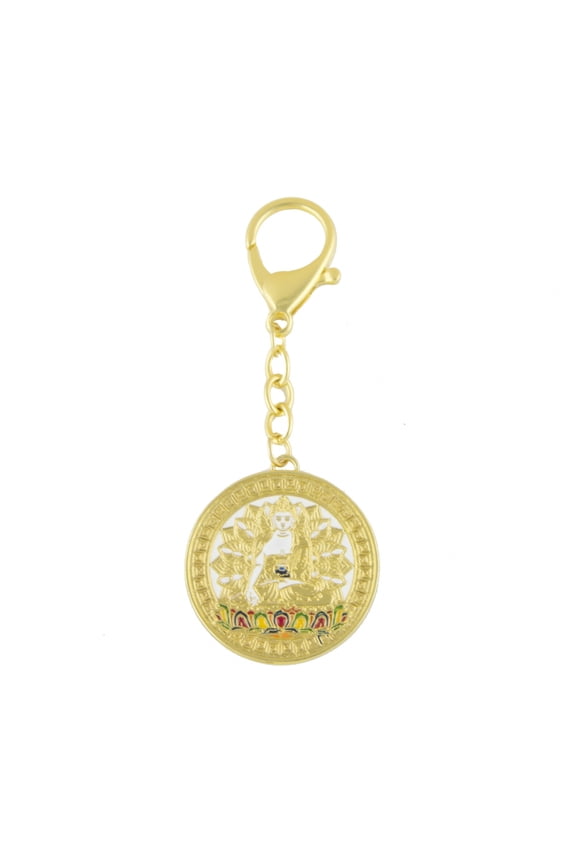 Feng Shui Vairocana Buddha Keychain Amulet