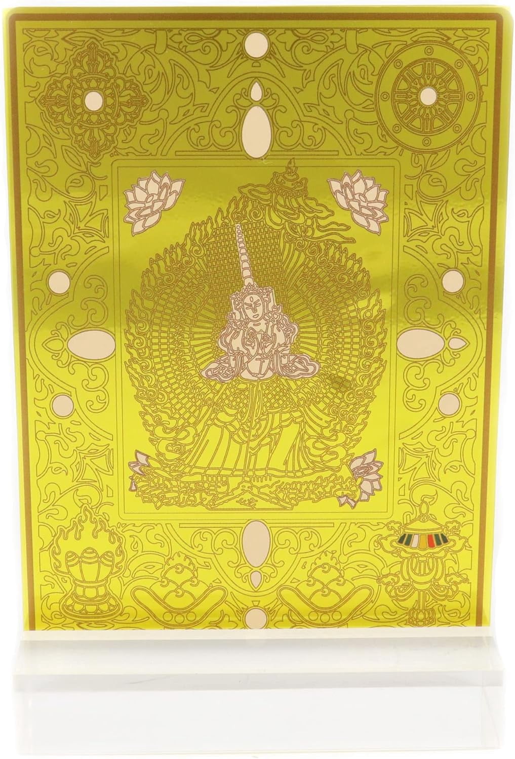 Feng Shui White Umbrella Goddess Mini Plaque Set Whte Umbrella... Feng Shui White Umbrella Goddess Mini Plaque Set Whte Umbrella...