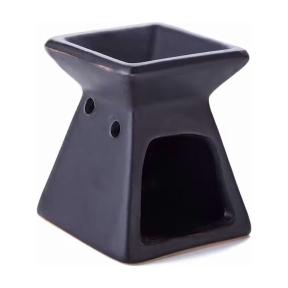 Feng Shui Zen Ceramic Essential Oil Burner Diffuser with Tea Light Stand for Home Decor and Aromatherapy