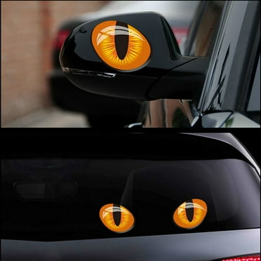 FengErXian Car Supplies Clearance Devil's Eye Car Motorcycle Computer Wall Decoration Personalized Stickers
