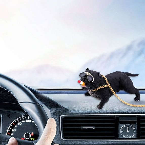 FengErXian Car Decorations Cleanrance Social Dog Car Decoration Car Interior Decoration