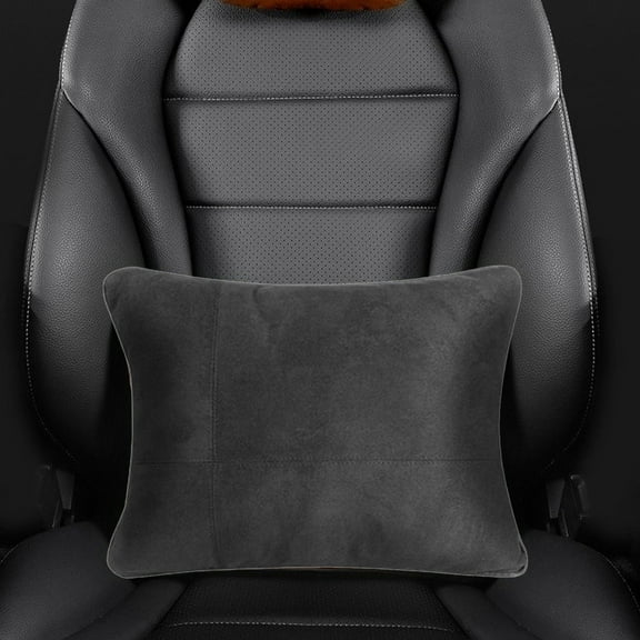 FengErXian Car Essentials List Cool Car Gadgets Car Pillow Made of Synthetic Suede S-Class Car Cushion Soft and Comfortable High Elastic Seat Waist Senior