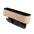 thumbnail image 1 of FengErXian Car Organization Must Haves Car Gadgets Car Seat Pockets Leather Car Console Side Organizer Seat Gaps Filler, 1 of 1