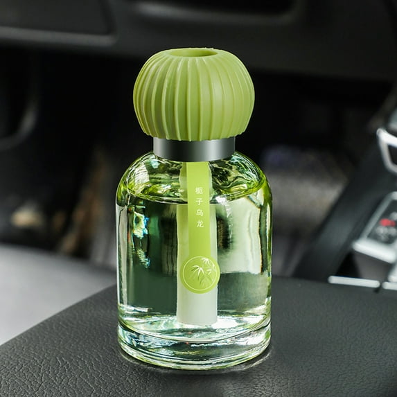 FengErXian Clearance Car Gadgets for Inside of Car Greenplant Car Mounted Aromatherapy Decoration Indoor Lasting Aromatherapy Oil Aromatherapy Bedroom toilet Room Perfume Wholesale 120ml