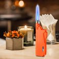 thumbnail image 1 of FengErXian Retractable Pull Rod Lighter Outdoor Camping Igniter Visual Window Inflatable Windproof Lighter, 1 of 6