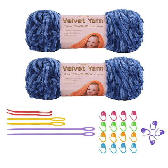 U Chenille Yarn Skeins For Hand Knitting Crochet Soft Skin Friendly Craft Diy Project Multiple Colors Available