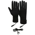 thumbnail image 1 of Black Black Usb Heated Gloves For Winter Warmth Rechargeable Heating Mittens For Outdoor Activities Cold Weather Hand Protection, 1 of 7