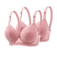 thumbnail image 1 of Fengactive 2PC Push up Bras for Women Underwire Full Coverage \Comfy Soft Seamless Adjustable Straps Everyday Bra, 1 of 4