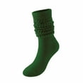 thumbnail image 1 of Fengactive 3 Pack Unisex Knee High Slouchy Socks Scrunched Ruched Stretch Fitted Winter Warm, 1 of 9