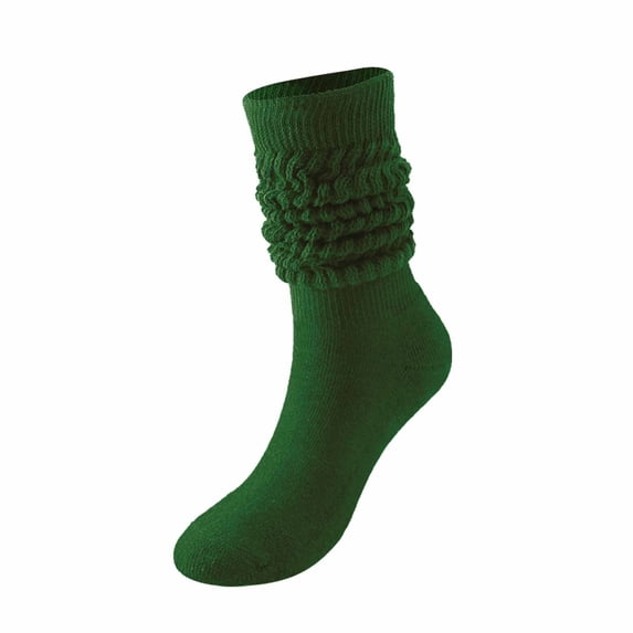 Fengactive 3 Pack Unisex Knee High Slouchy Socks Scrunched Ruched Stretch Fitted Winter Warm