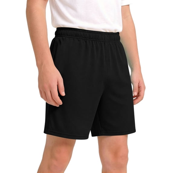 Fengactive Boys Quick Dry Athletic Shorts Breathable Running Workout Shorts 3-14T