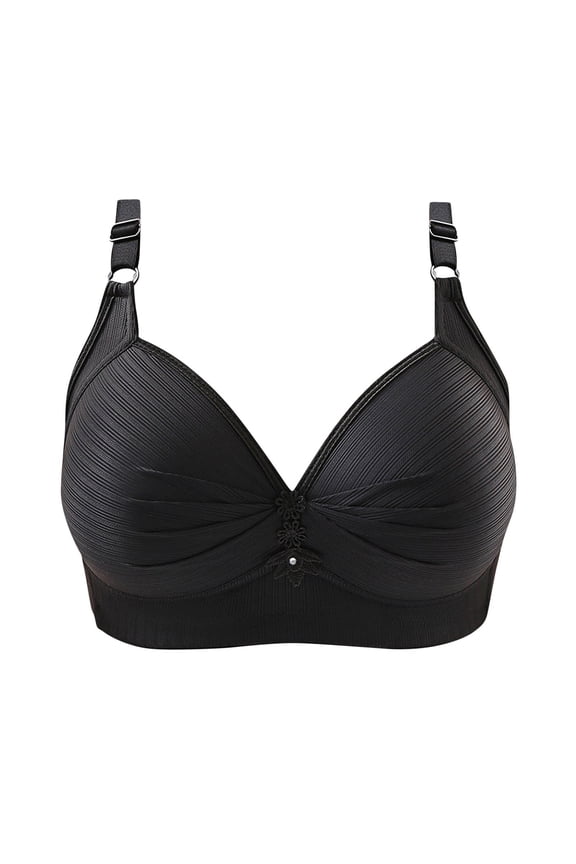 Bra for Women Push Up Deep Cup Full Back Coverage Comfort Shaper Bra Plus Size Everyday Bras