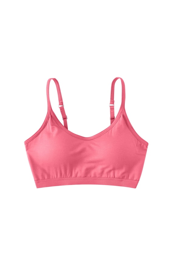 Bralettes for Women Adjustable Straps Padded Seamless Workout Everyday Basic Bra Comfort Cami Tank