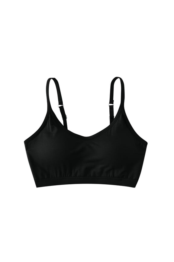 Bralettes for Women Adjustable Straps Padded Seamless Workout Everyday Basic Bra Comfort Cami Tank