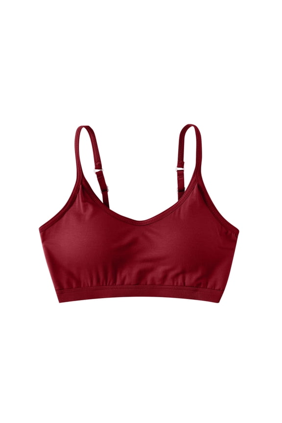 Bralettes for Women Adjustable Straps Padded Seamless Workout Everyday Basic Bra Comfort Cami Tank