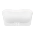 thumbnail image 1 of Fengactive Front Closure Bandeau Bra for Women Non-Slip Padded Comfortable Bras Push Up Bralette Strapless Crop Tube Top, 1 of 3