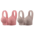 thumbnail image 1 of Fengactive Front Closure Bras for Women No Underwire Full Coverage Comfort Bra Plus Size Breathable Easy Buckle, 1 of 2