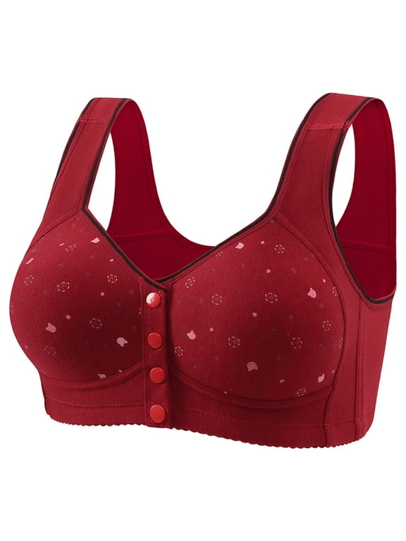 Fengactive Front Closure Bras for Women Plus Size Breathable Cool Liftup Air Bra 2025 High Support Bras