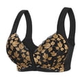 thumbnail image 1 of Fengactive Front Closure Bras for Women Plus Size Wireless Bra Everyday Snap Bras Soft Cup Sleep Bra, 1 of 9
