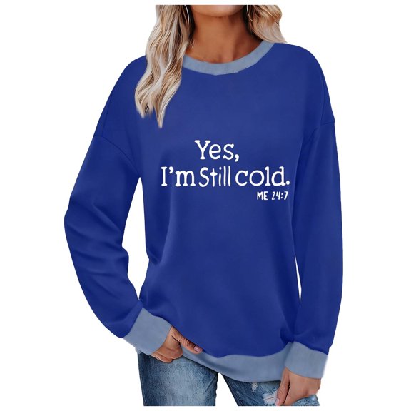 Fengactive Long Sleeve Sweatshirt for Women Crew Neck Shirt Funny Vintage Graphic Tees Hip Hop Pullovers