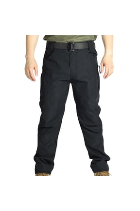 Men’s Tactical Pants Ripstop Water Resistant Cargo Work Pants Stretch Hiking Pants Lightweight