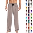 thumbnail image 1 of QINGFSAP Men's Ultra Soft Pajama Pants Stretch Sleep Pant with Pockets Lightweight Cozy Lounge Bottoms, 1 of 6
