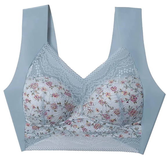 Fengactive No Underwire Lace Bra for Women Bralettes Racerback Everyday Bras Soft Comfort Convertible Bra