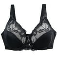 thumbnail image 1 of Fengactive Push Up Bralettes for Women Lace Underwire Lightweight Plus Size Full Coverage Sexy Adjustable Fashion Underwear, 1 of 1