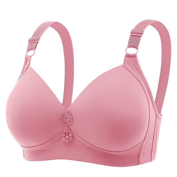Fengactive Push Up Full Coverage Bras for Women Wireless Comfy No Underwire Supportive Everyday Bralettes
