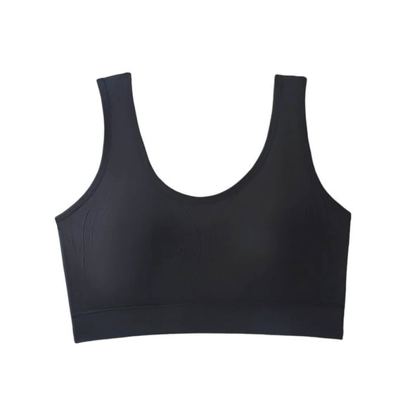 Fengactive Seamless Sports Bras for Women Wirefree Yoga Bras Comft Everyday Bralettes Stretchy Wide Straps Bra