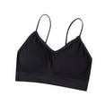 thumbnail image 1 of Fengactive Seamless Straps Bras for Women Everyday Basic Sleeping Bra V-Neck Padded Sports Bras, 1 of 6